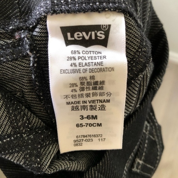 Levi’s Baby Jeggings Jeans 3-6 M - Picture 4 of 5